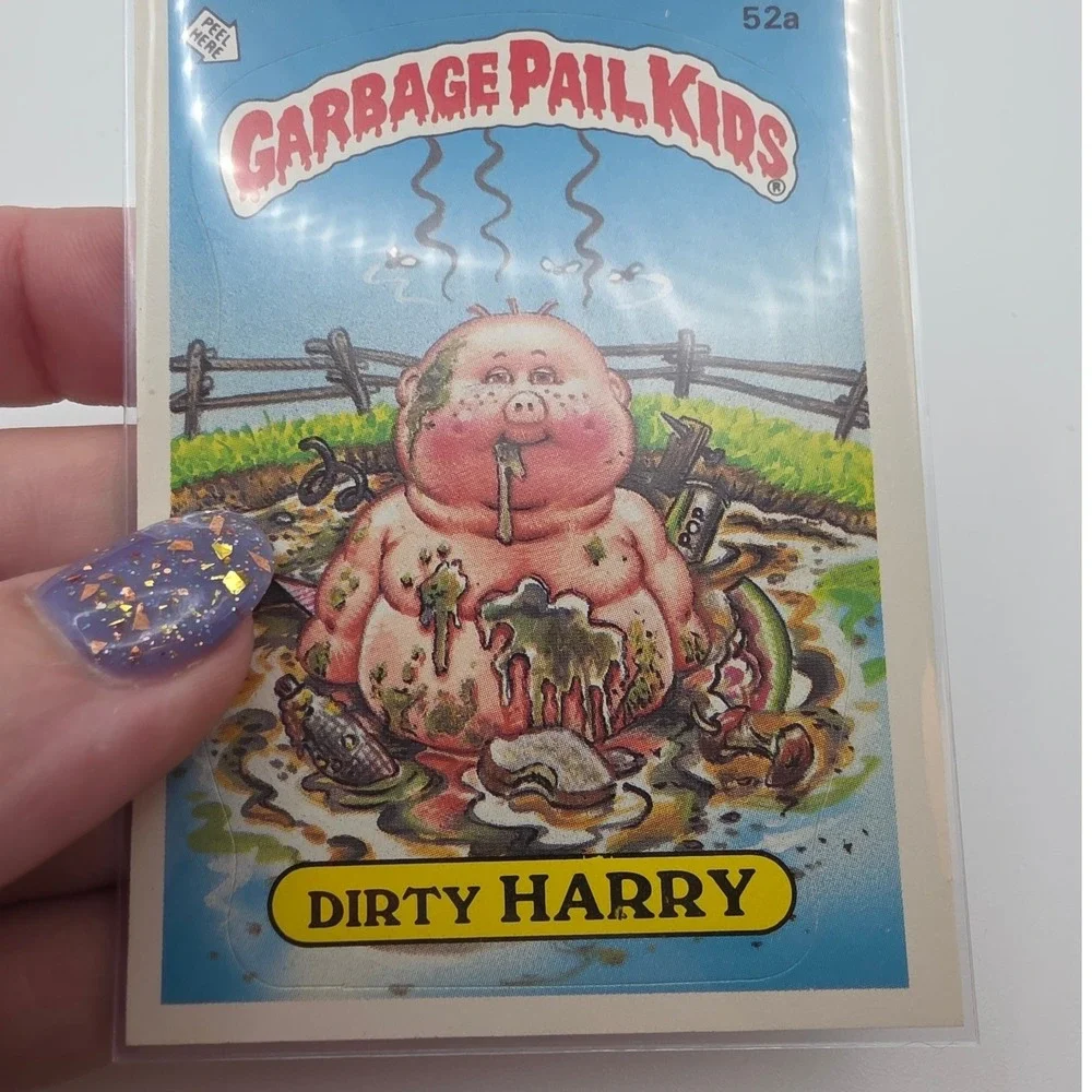Topps Garbage Pail Kids OS2 Dirty Harry Fair 52a